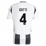 Günstige Fußballtrikots Juventus Gatti 4 Heimtrikot 2024-25 Kurzarm